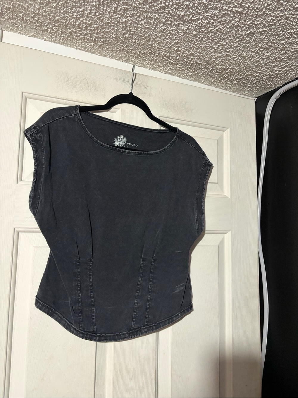 Pilcro Corset Seamed Tee - Picture 3 of 6